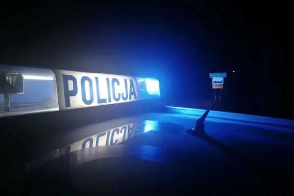18-latek zabłądził w lesie. Policjanci z Hajnówki odnaleźli go w niespełna godzinę