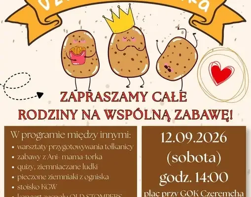 Dzień Ziemniaka w Czeremsze – rodzinny festyn z atrakcjami