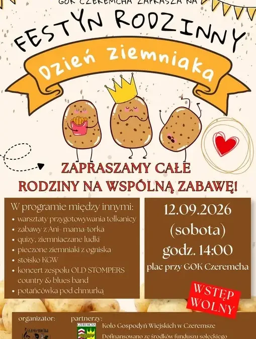 Dzień Ziemniaka w Czeremsze – rodzinny festyn z atrakcjami