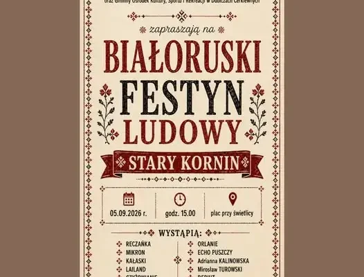 Białoruski festyn w Starym Korninie już w sobotę