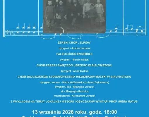 Koncert „Na Aleksandra” w Puchłach – muzyczna podróż przez historię rodziny Dykałowiczów