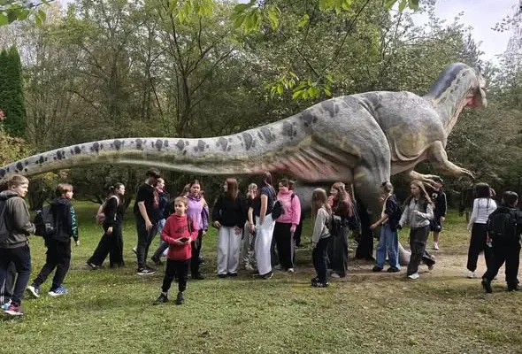 Uczniowie klas VI-VIII z wizytą w Białymstoku – wystawa i Park Dinozaurów