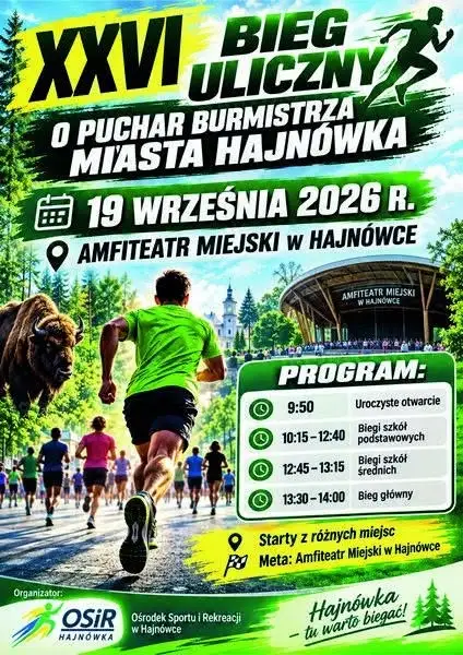 XXVI Biegi Uliczne w Hajnówce – już jutro na starcie ponad 300 zawodników