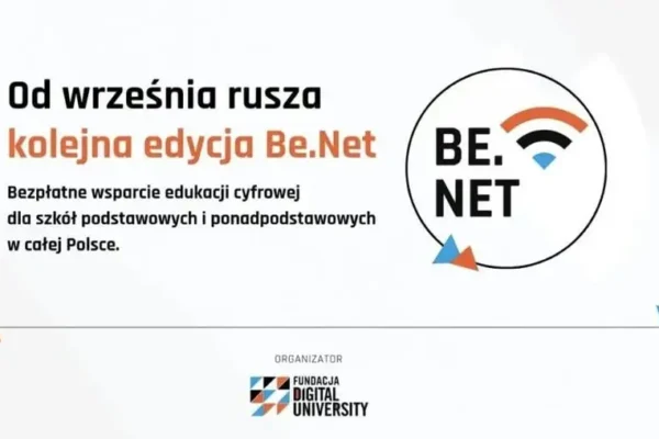 Szkoła dołącza do VII edycji programu Be Net! – cyfrowa edukacja uczniów
