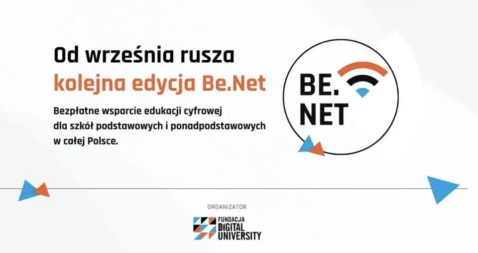 Szkoła dołącza do VII edycji programu Be Net! – cyfrowa edukacja uczniów