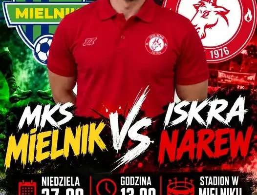 Iskra Narew jedzie do Mielnika. W niedzielę trudny wyjazd