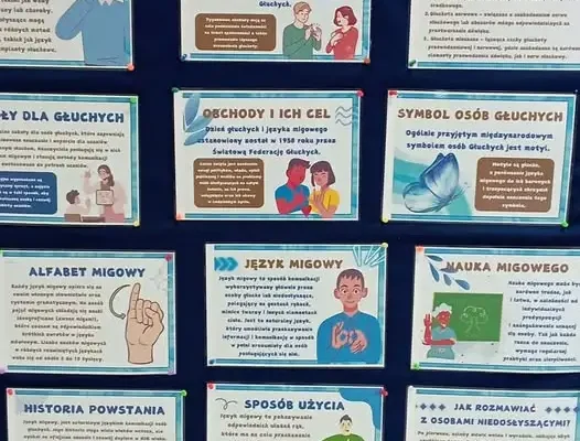 Dzień Głuchych i Języka Migowego – szkolna gazetka edukuje o niepełnosprawności słuchowej