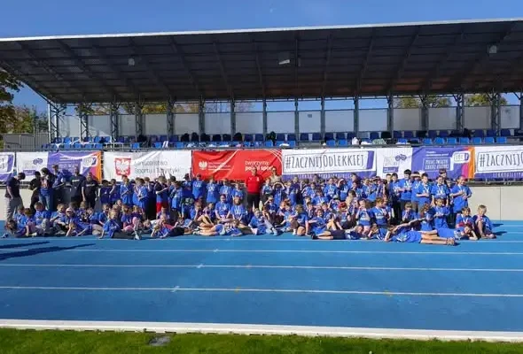Młodzi lekkoatleci z Hajnówki rywalizowali na stadionie OSIR
