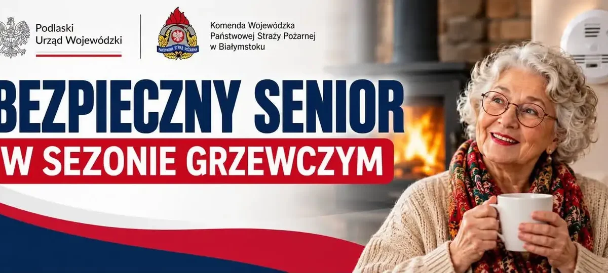 Bezpłatna konferencja dla seniorów o bezpieczeństwie w sezonie grzewczym w Białymstoku