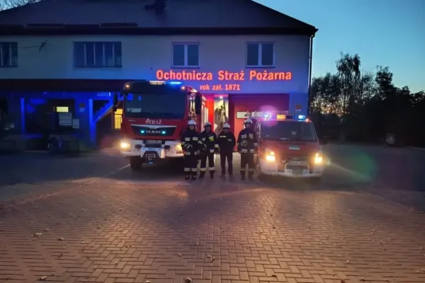 OSP Kleszczele uczciło pamięć strażaków poległych w Nisku