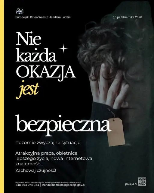 Europejski Dzień Walki z Handlem Ludźmi – jak rozpoznać zagrożenie?