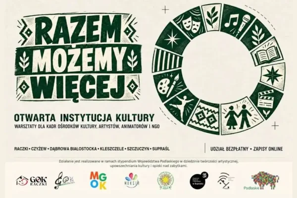 Warsztaty dla animatorów kultury przełożone na 19 listopada